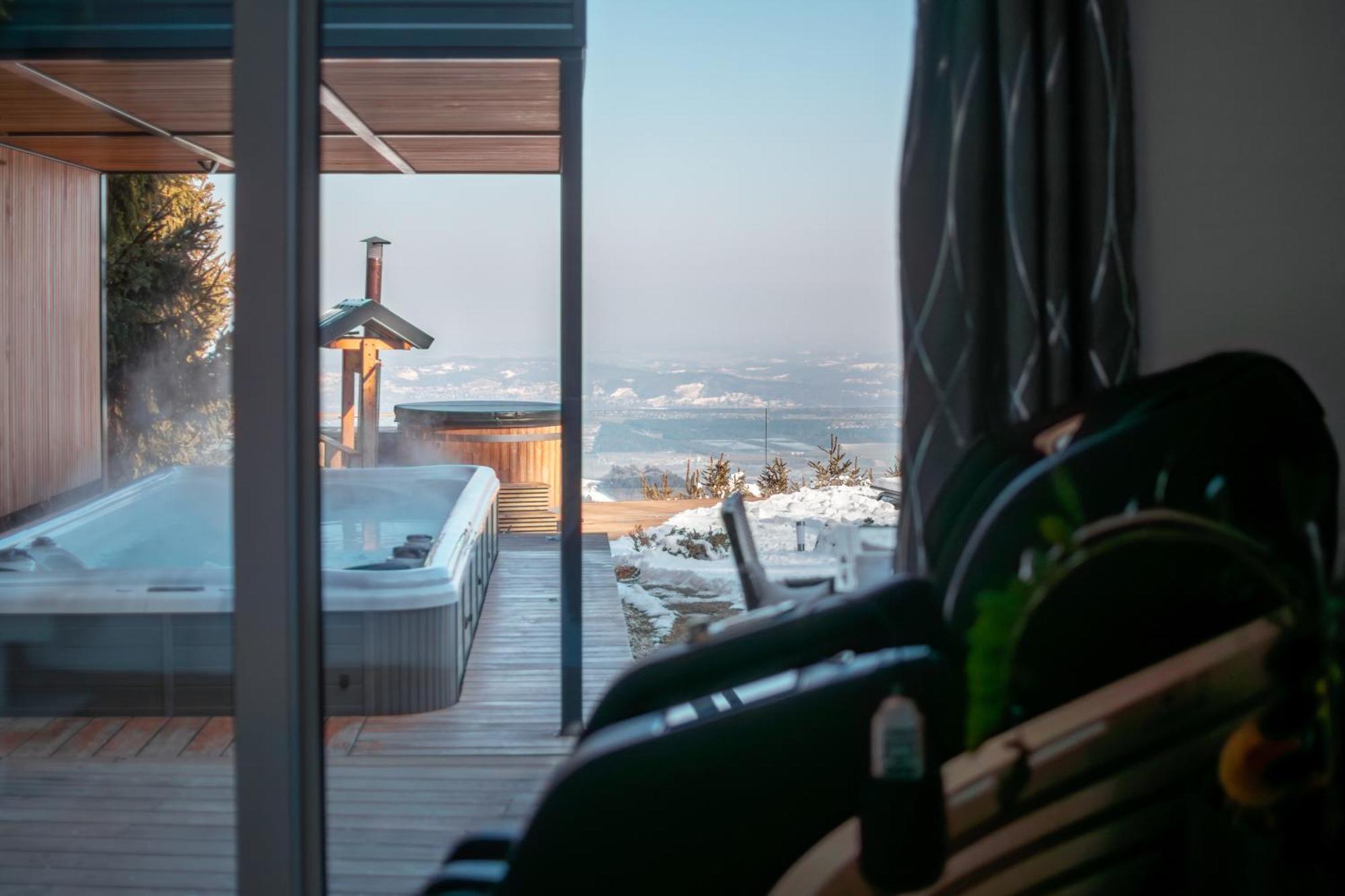 Panoramic View Cottage House - Heaven ホコ・ポホリェ エクステリア 写真