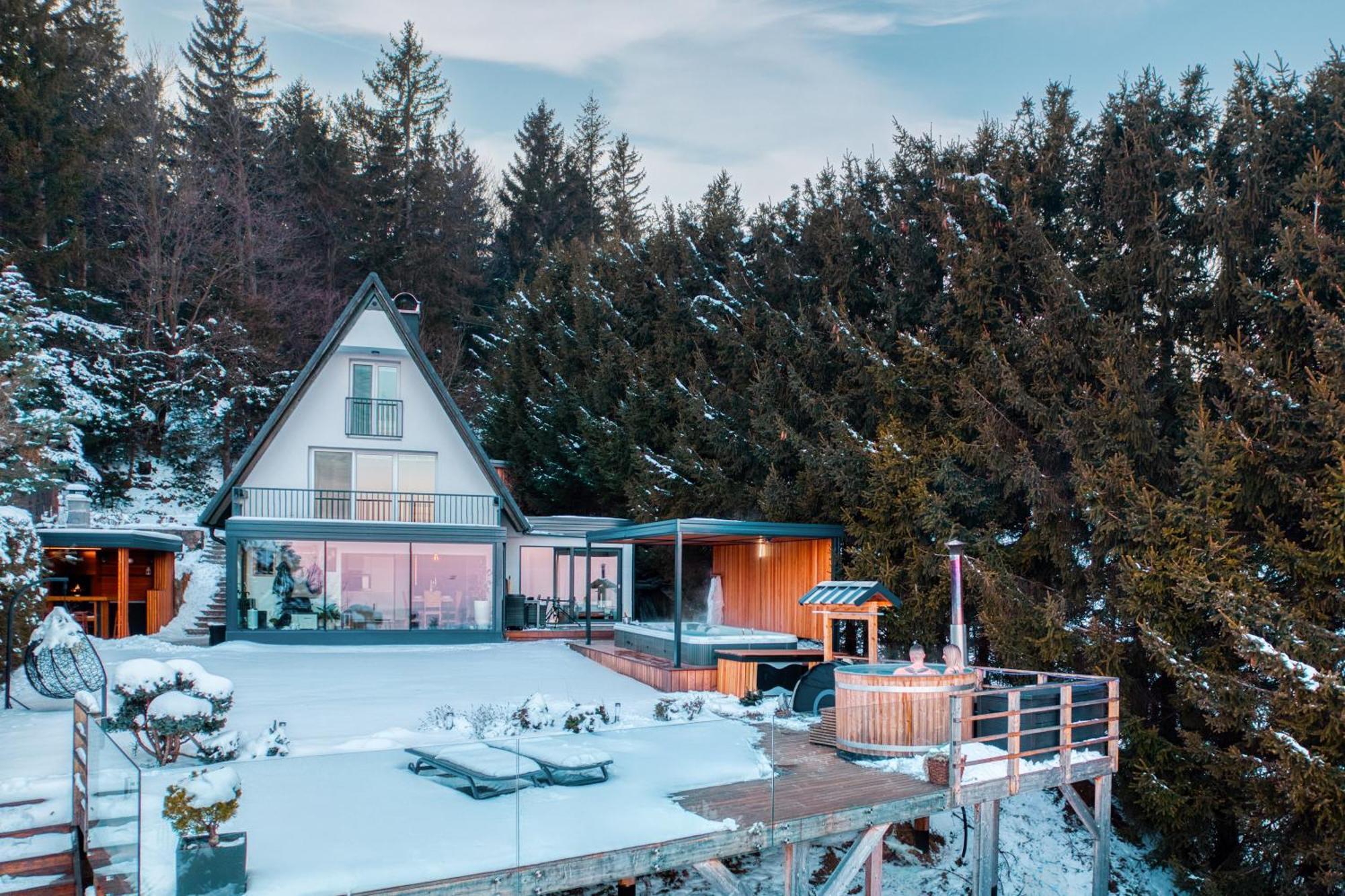 Panoramic View Cottage House - Heaven ホコ・ポホリェ エクステリア 写真